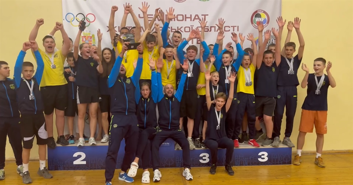 Звягельський клуб карате "СІЧ" — чемпіон Житомирської області 2024 року