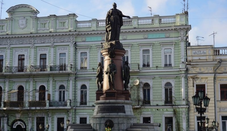 Пам`ятник Катерині ІІ в Одесі