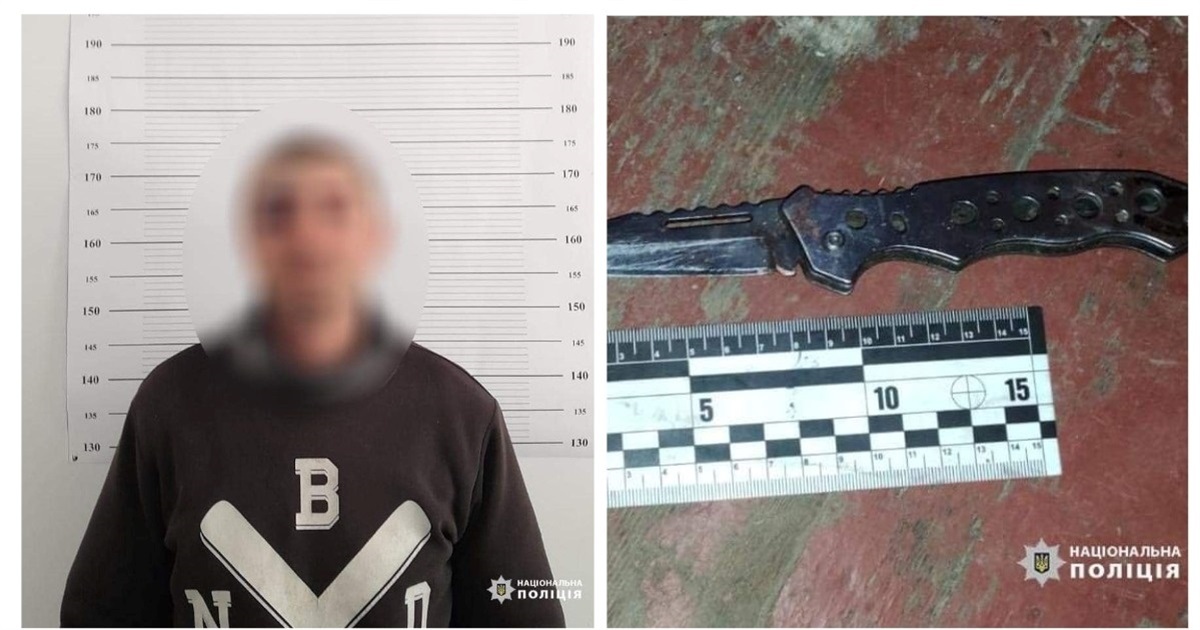 Тричі вдарив ножем знайомого: поліцейські Жмеринки затримали зловмисника
