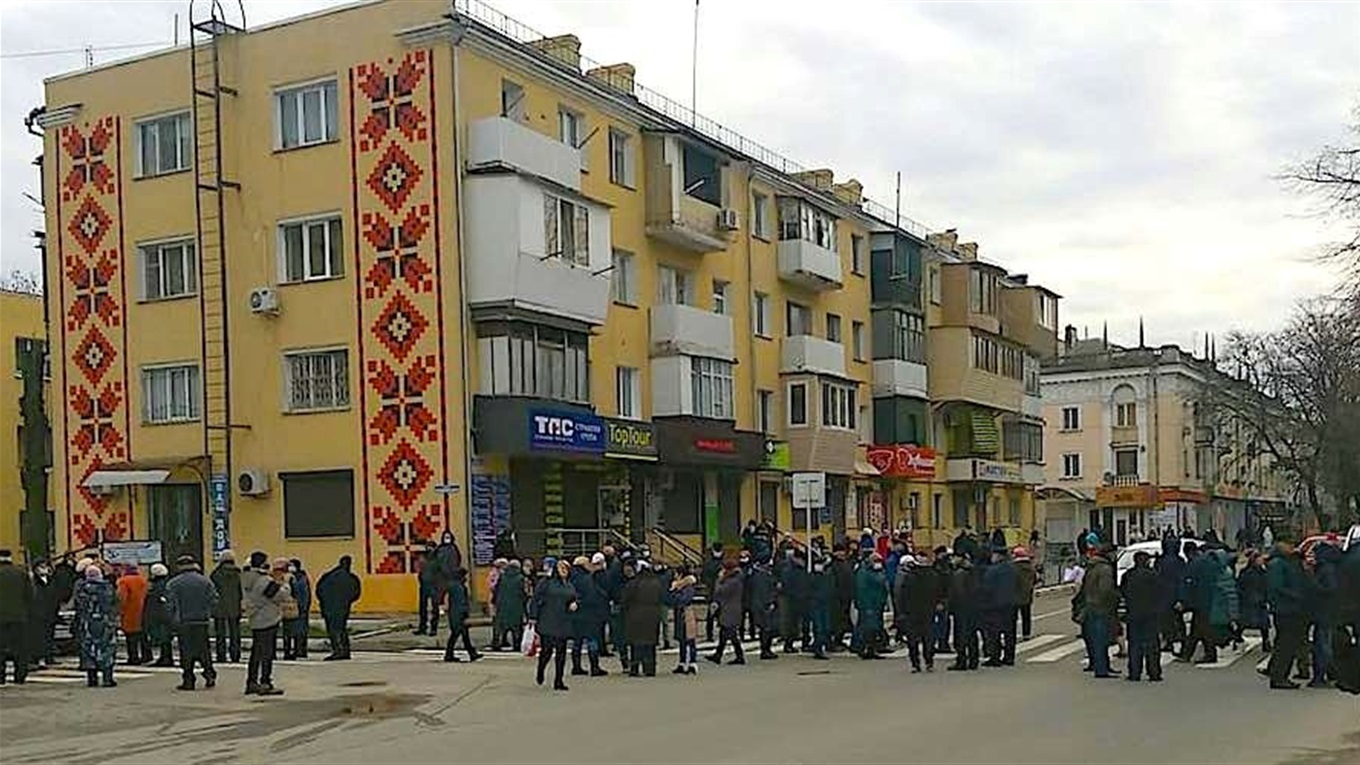 В Измаиле протестовали против новых тарифов