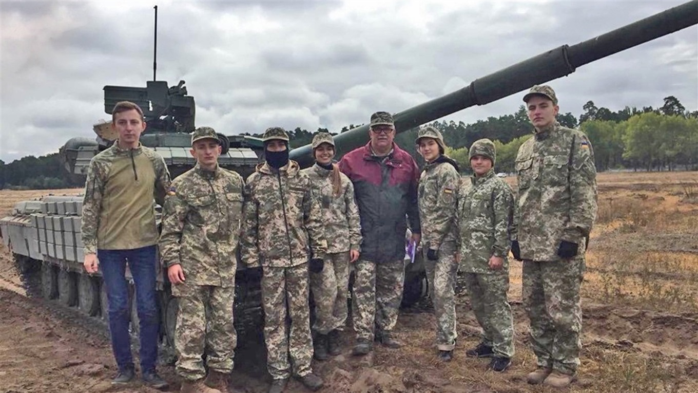 Команда школи-гімназії взяла участь у військово-патріотичній грі «Вояцький дух»