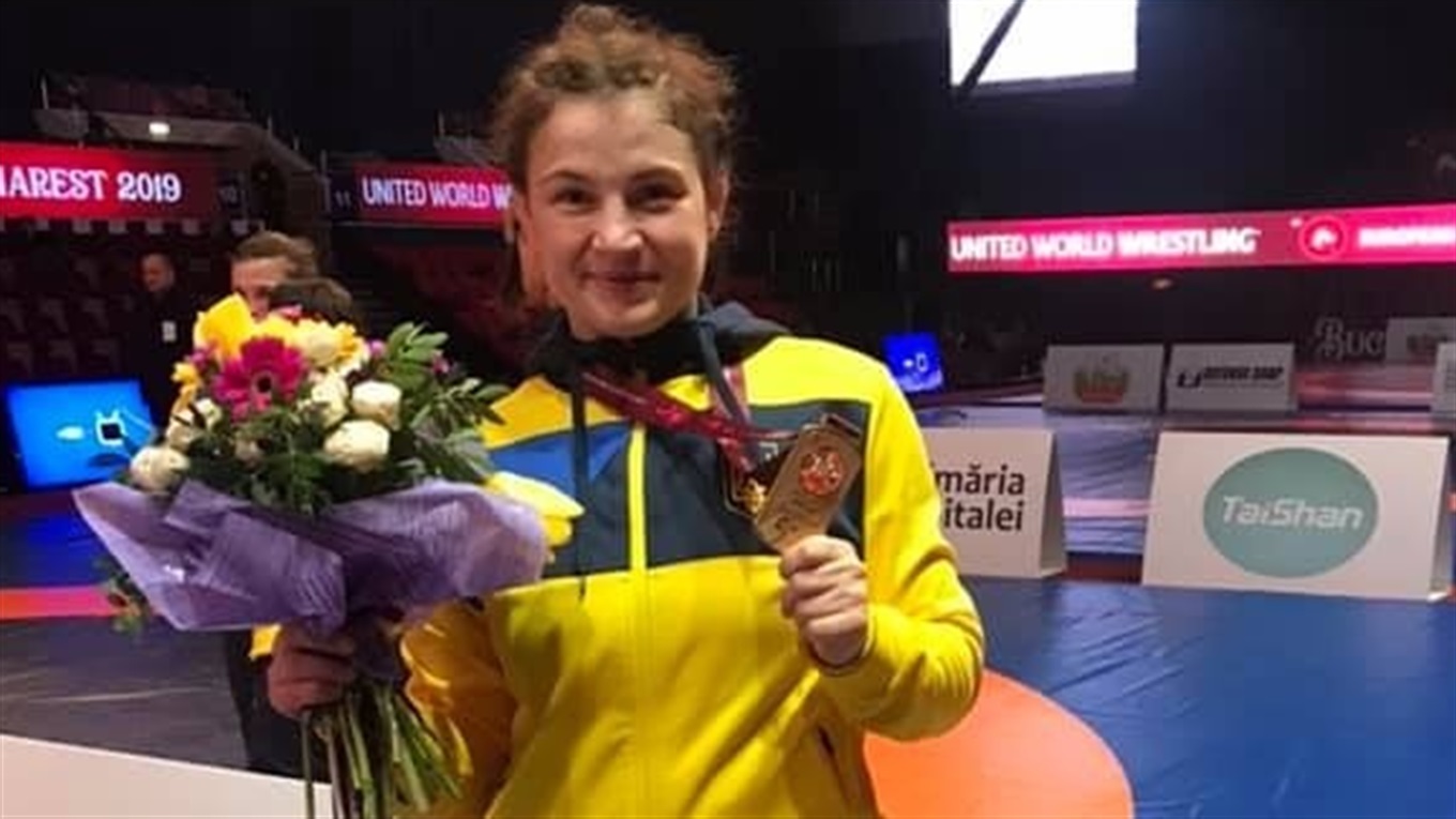 Торетчанка Алина Бережна (Махиня) стала чемпионкой Европы по спортивной борьбе