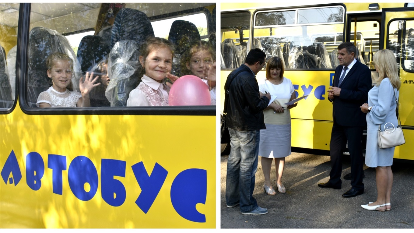Школа №6 у Жмеринці отримала новий автобус для учнів: до школи, музею і на цікаві екскурсії – відео