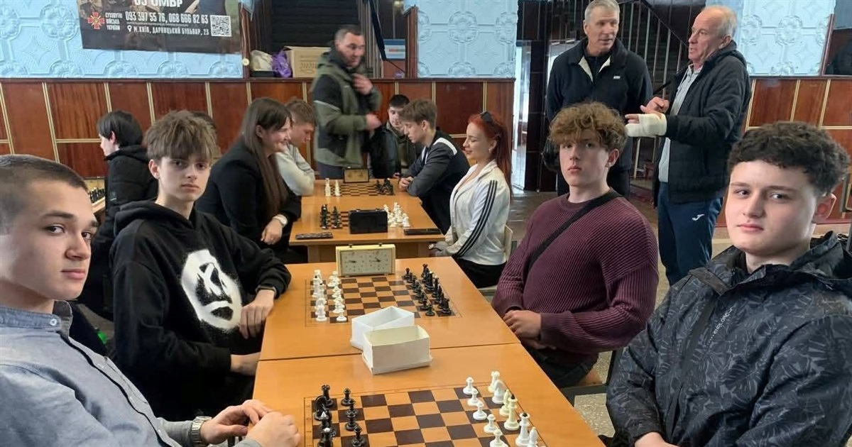 Переяславські шахісти з ліцею Івана Мазепи перемогли на районному етапі ігор "Пліч-о-пліч"