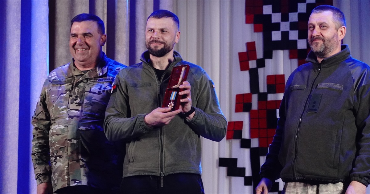 Чотирьох добровольців із Переяславщини нагородили орденами «За мужність»