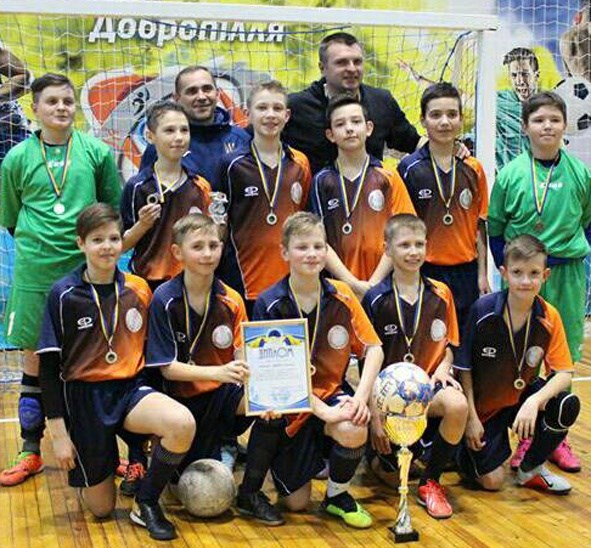 Юнацька команда Покровської ДЮСШ втретє стала чемпіоном Донецької області з футзалу