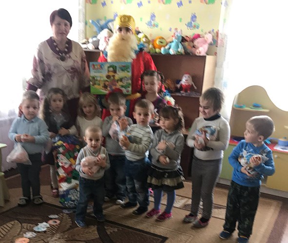 Малинівських малюків привітав Святий Миколай