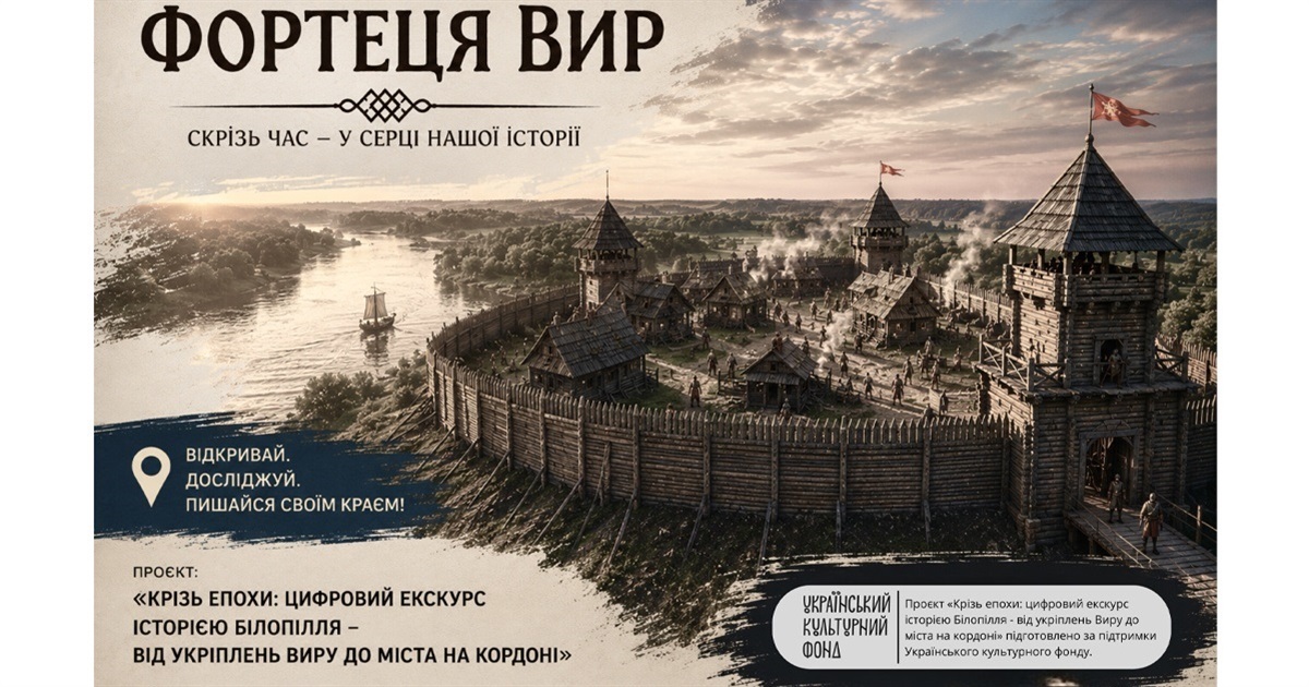 Крізь епохи - до цифрового майбутнього: у Білопіллі реалізують проєкт зі збереження історії громади