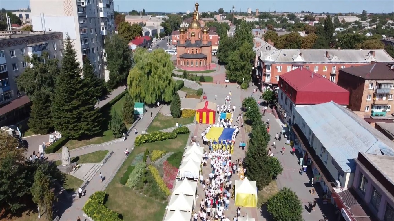 Жмеринка святкує 30-ліття Незалежності України та День Державного Прапора: фото і відео