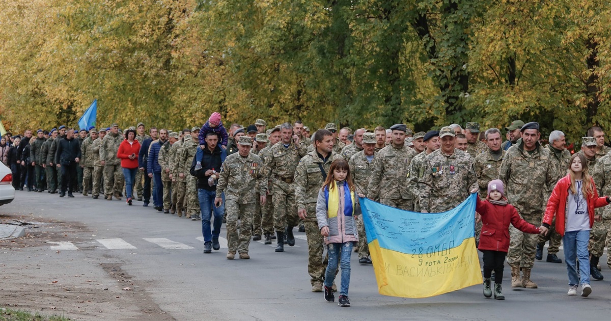 У Калуші відбувся марш захисників України