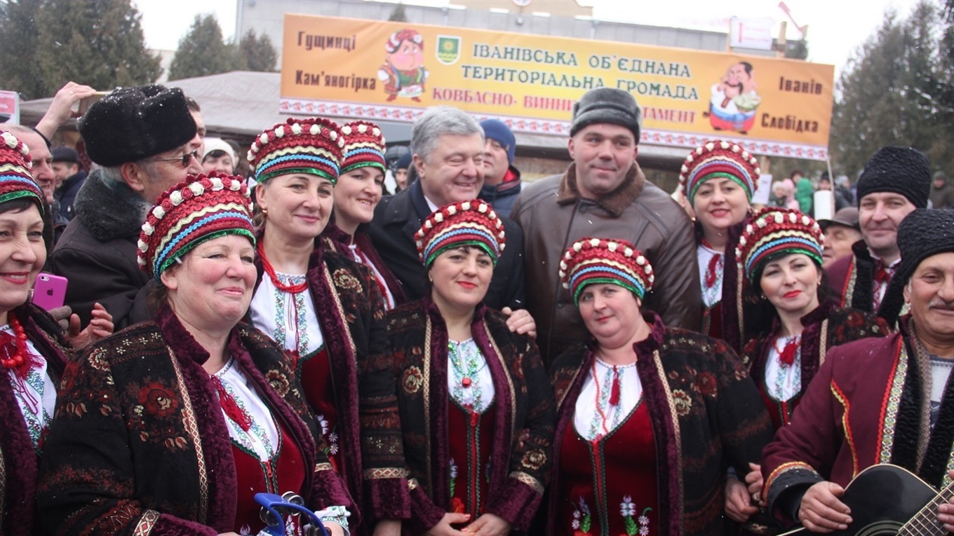 Петро Порошенко побував у Калинівці на святі гумору