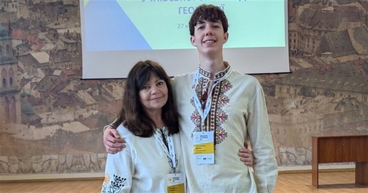 Давід Пастухов з Переяслава став призером на Всеукраїнській олімпіаді з географії