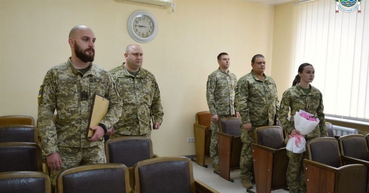 Ізмаїльських прикордонників нагородили грамотами Ізмаїльської РВА