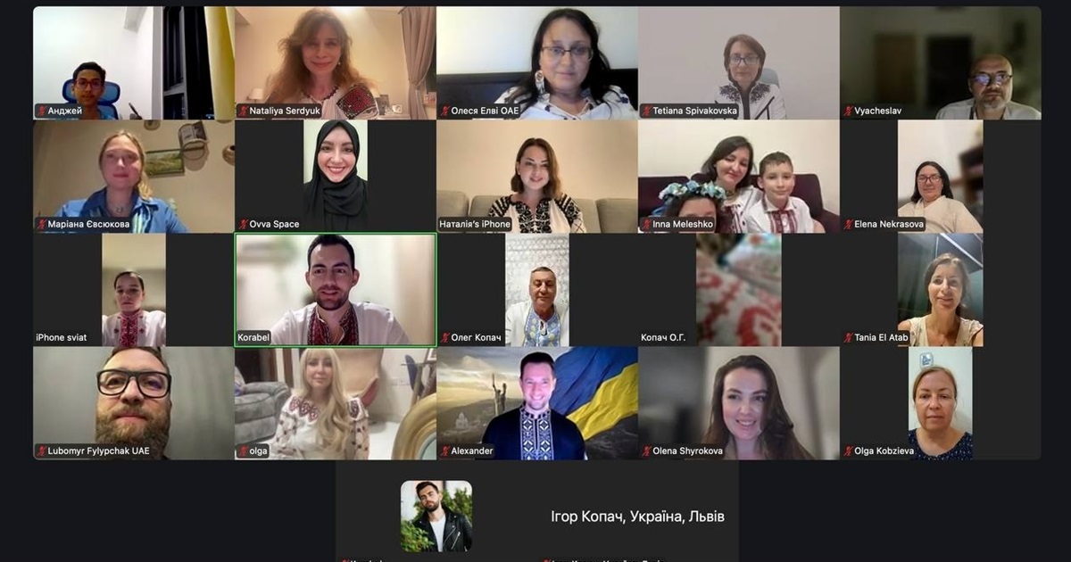 Громадські Шевченківські читання в ОАЕ вперше відбулися онлайн та об’єднали українців з різних країн