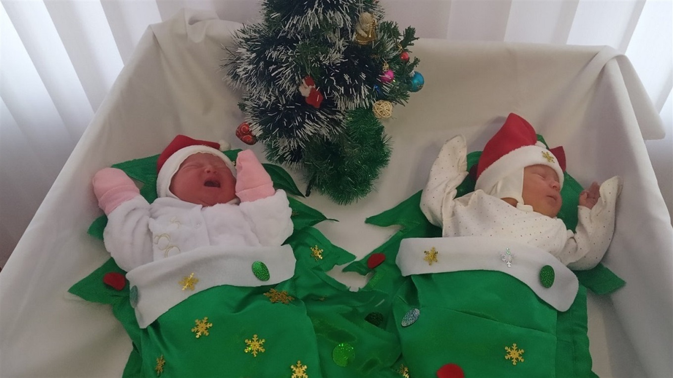 У перший день нового року у Калинівці  народилося дві дівчинки