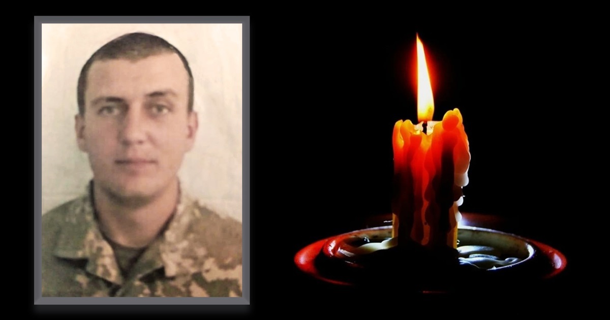 Повернувся "на щиті" захисник із села Червоне Олександр Ворона