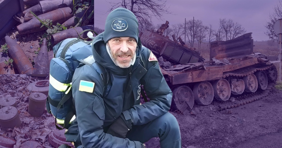Здебільшого стоїш навколішки і копаєшся у землі. Андрій Карпенко 5 років розміновує українські землі