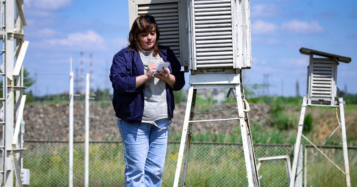 Кожен подих вітру під контролем: як метеорологи ПАЕС гарантують безпеку атомної енергії