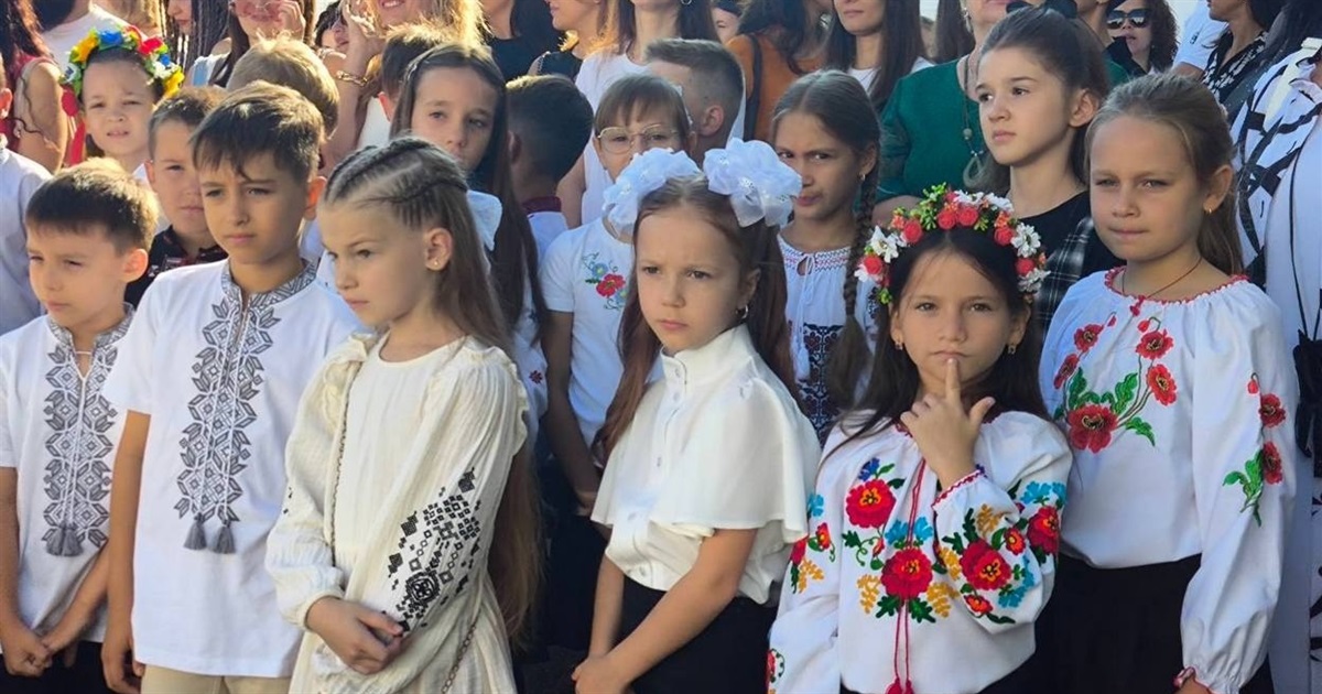 Ізмаїл відсвяткував День знань: 1 вересня за парти сіли понад 500 першокласників