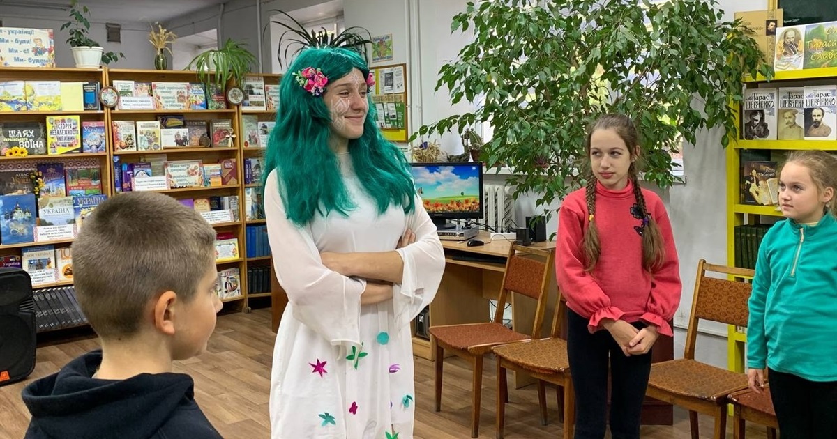 У Смілі для дітей провели конкурсно-розважальну програму від аніматорів