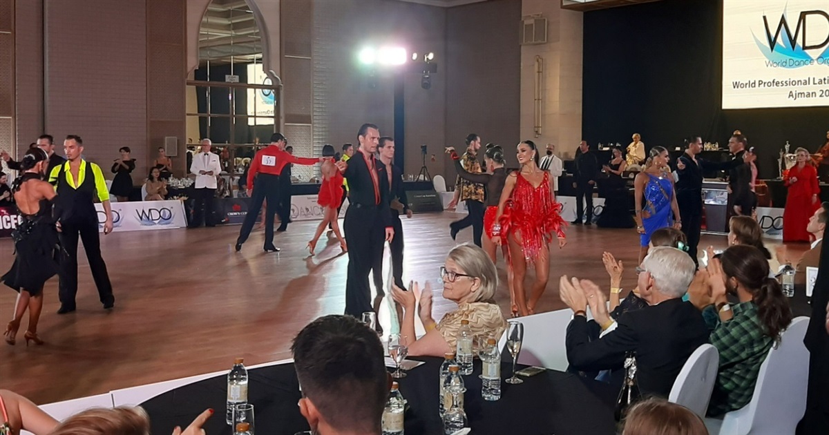 Українці змагатимуться в міжнародному турнірі з бальних танців Crown Cup Dubai 2023