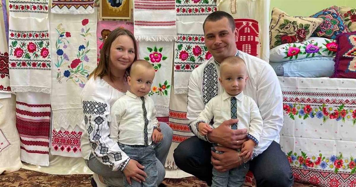 «Вишита любов»: родина, загартована війною і єдністю