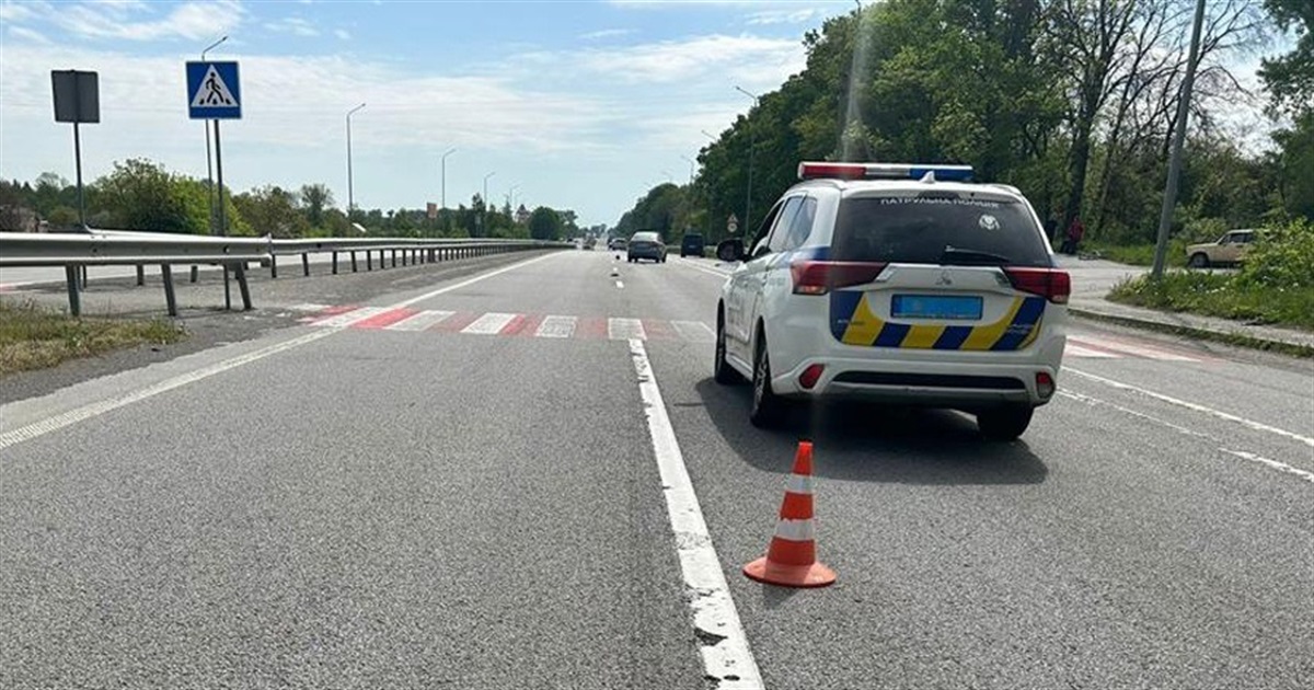 У ДТП на Звягельщині загинув мотоцикліст, який рухався по пішохідному переходу