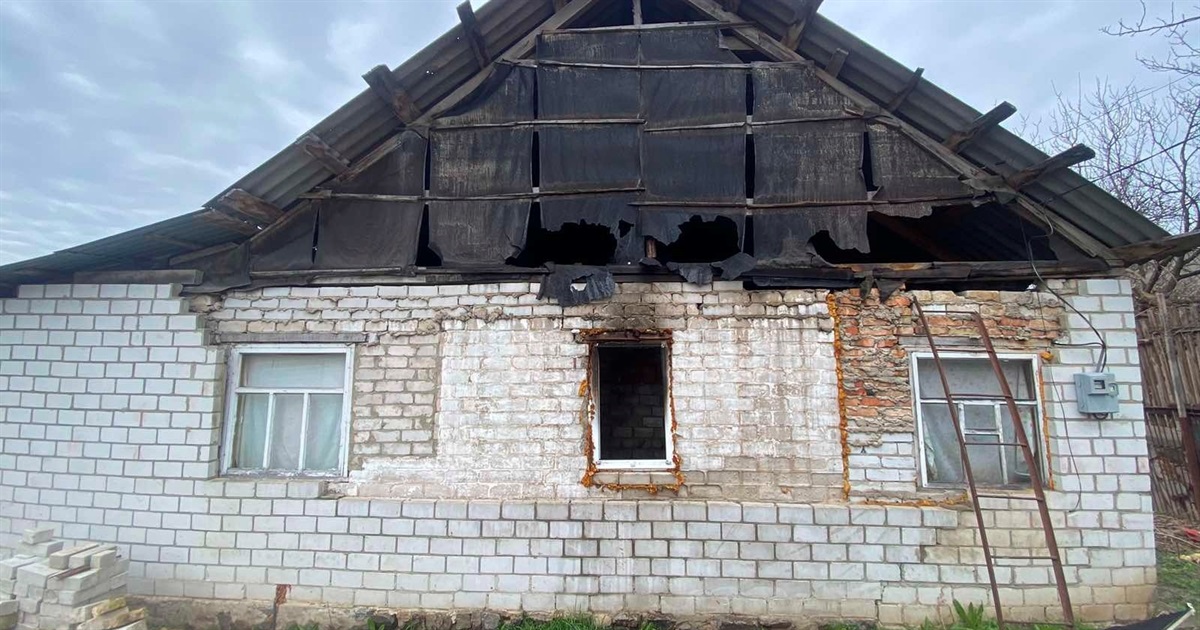 Через коротке замикання електромережі у Балаклеї трапилася пожежа у житловому будинку