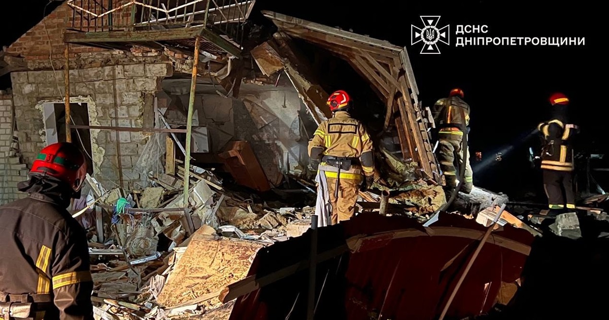 На Дніпропетровщині внаслідок атаки загинула 12-річна дівчинка, у Києві постраждали троє людей