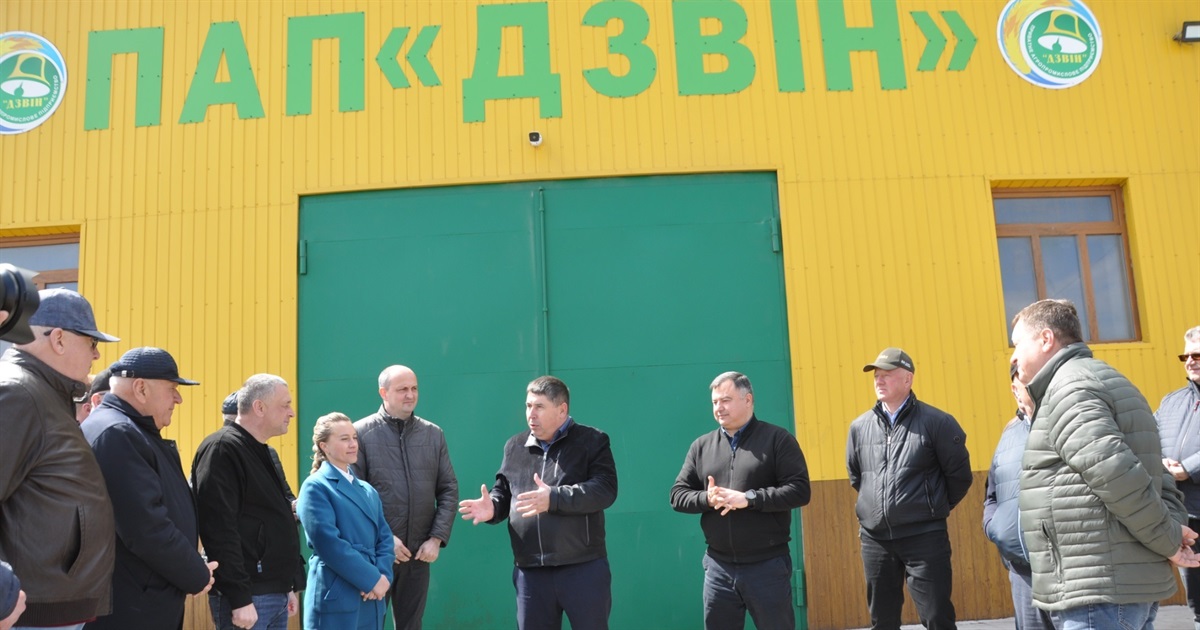 Агропідприємство «Дзвін» ділилося досвідом господарювання з провідними аграріями Тернопілля