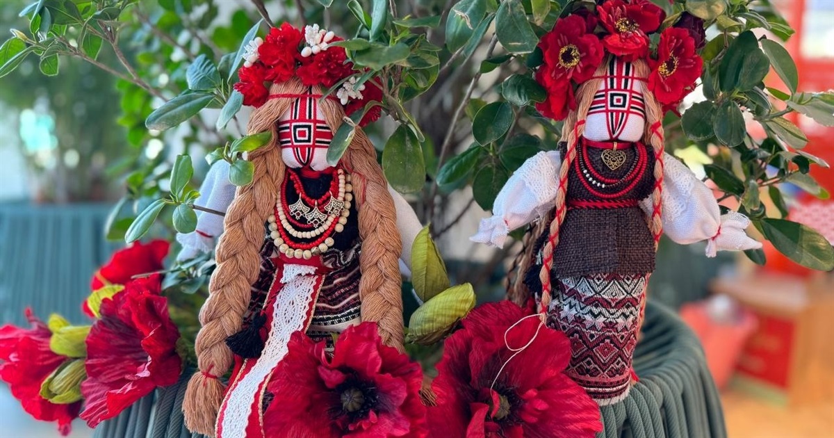 Українська мотанка в Еміратах: оберіг, що єднає серця