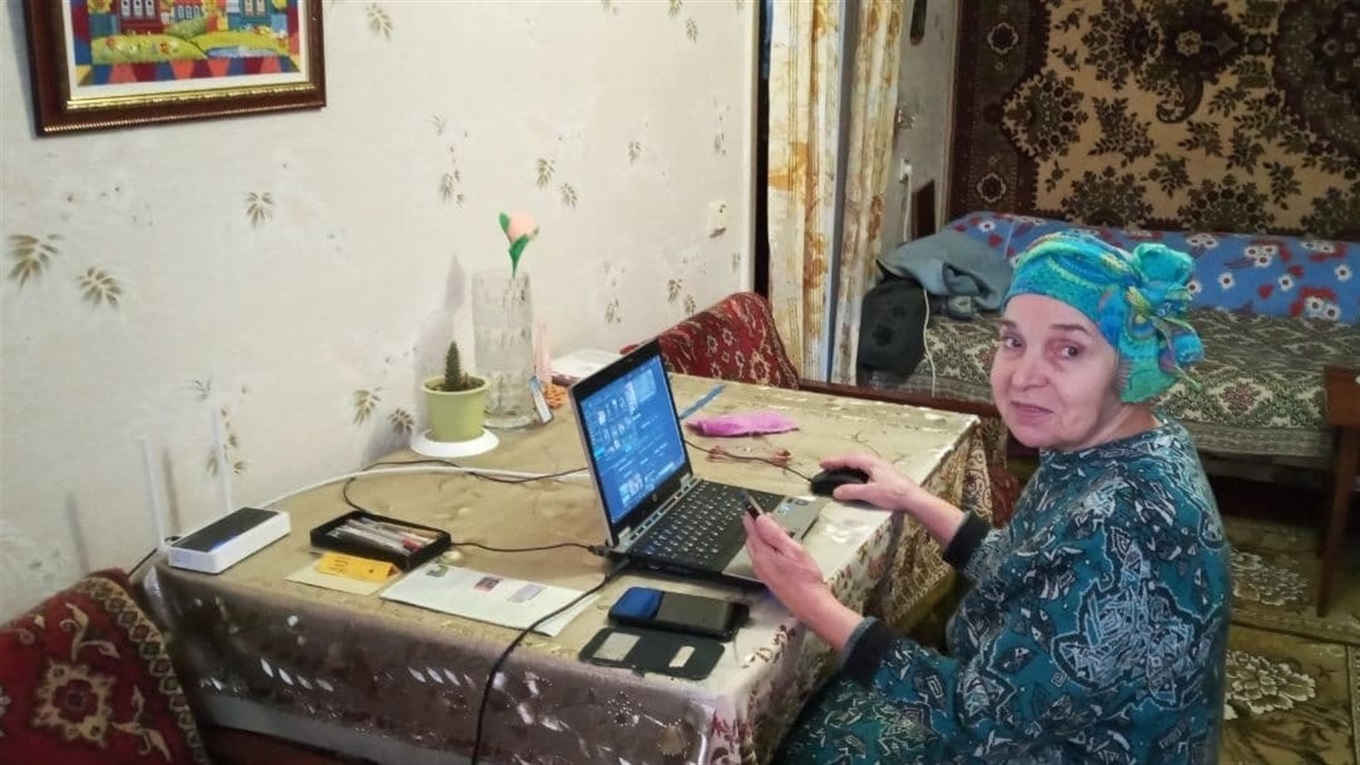  «Капитанша» интернета. Компьютер в жизни пожилых мелитопольцев