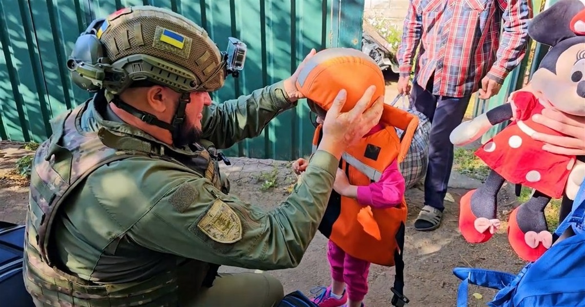 З Костянтинівки евакуювали 5-річну дівчинку. Її родина вже виїздила, але повернулась