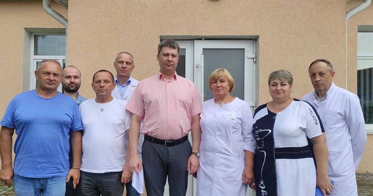 Заступник міністра проінспектував реабілітаційне відділення Старокостянтинівської лікарні