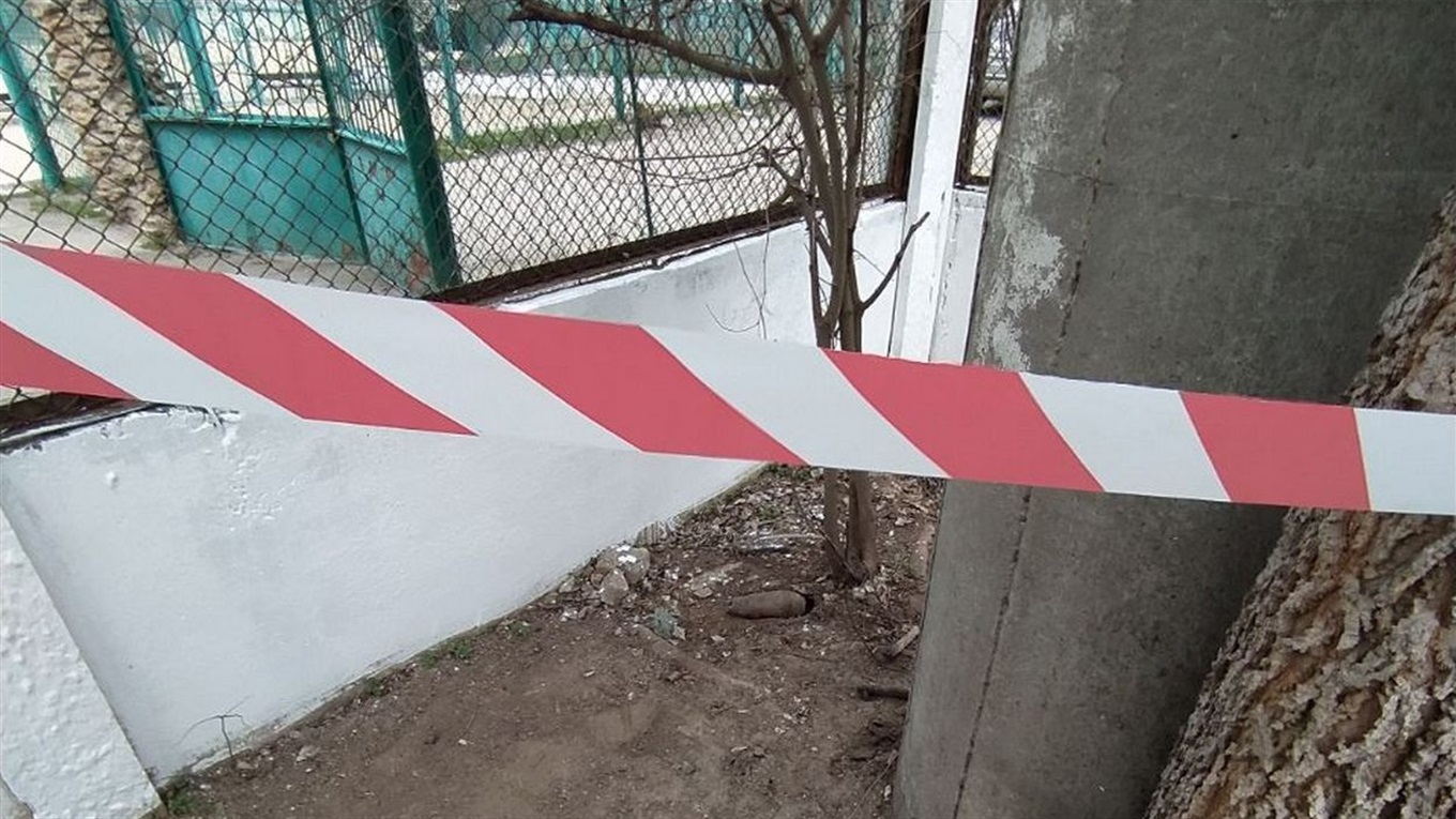 В Измаиле обнаружили мину времен Второй мировой войны