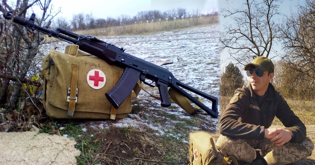 Замість білого халата - військова форма: історія про нашого земляка з Ворожби Богдана Білявського