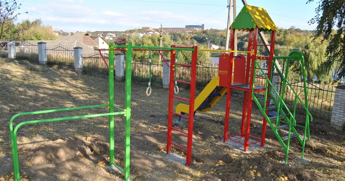 У Городоцькій громаді побільшає дитячих майданчиків та зон відпочинку. Де саме?