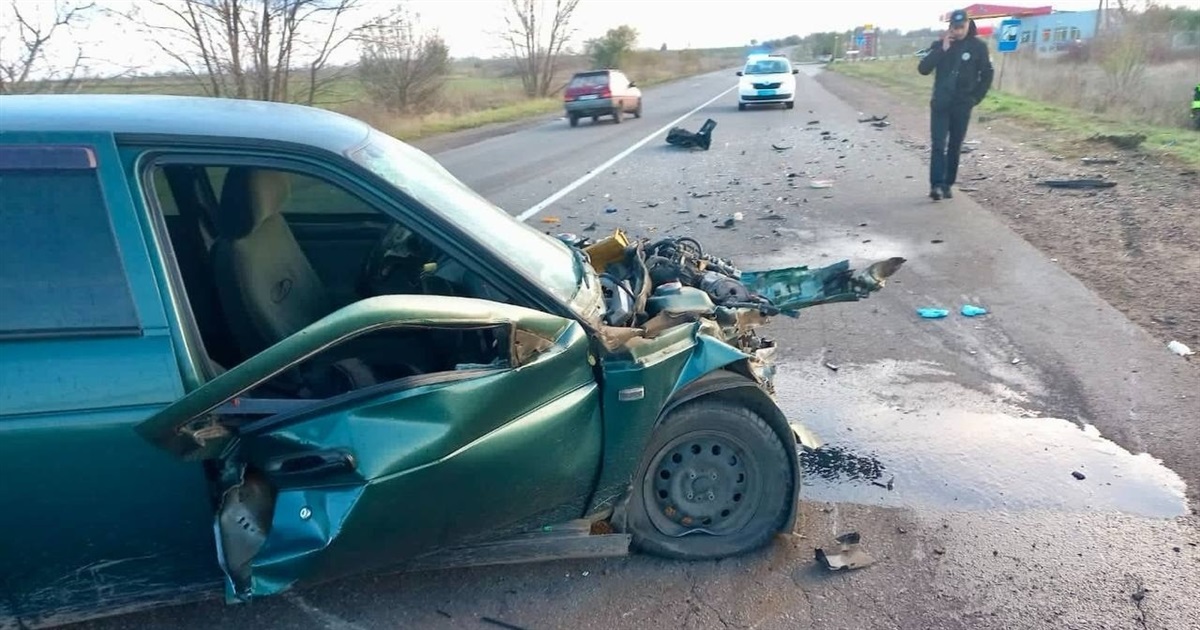 На Вознесенщині внаслідок ДТП травмувалось двоє водіїв та неповнолітній пасажир