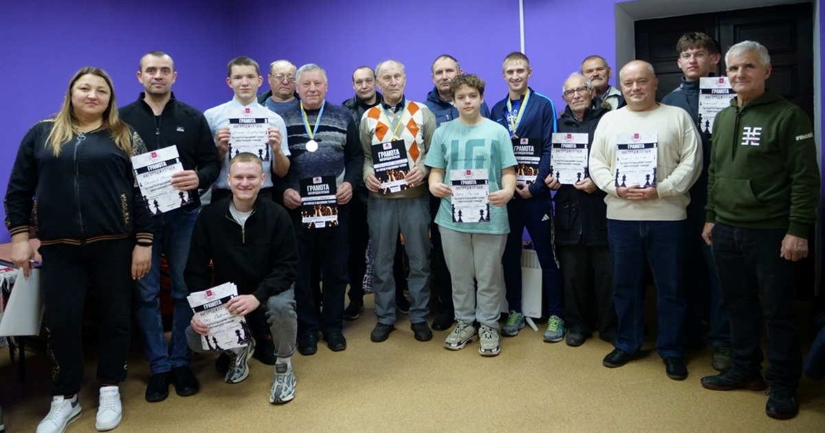 Першість Золотоніської громади із швидких шахів: хто опинився у найсильніших позиціях?