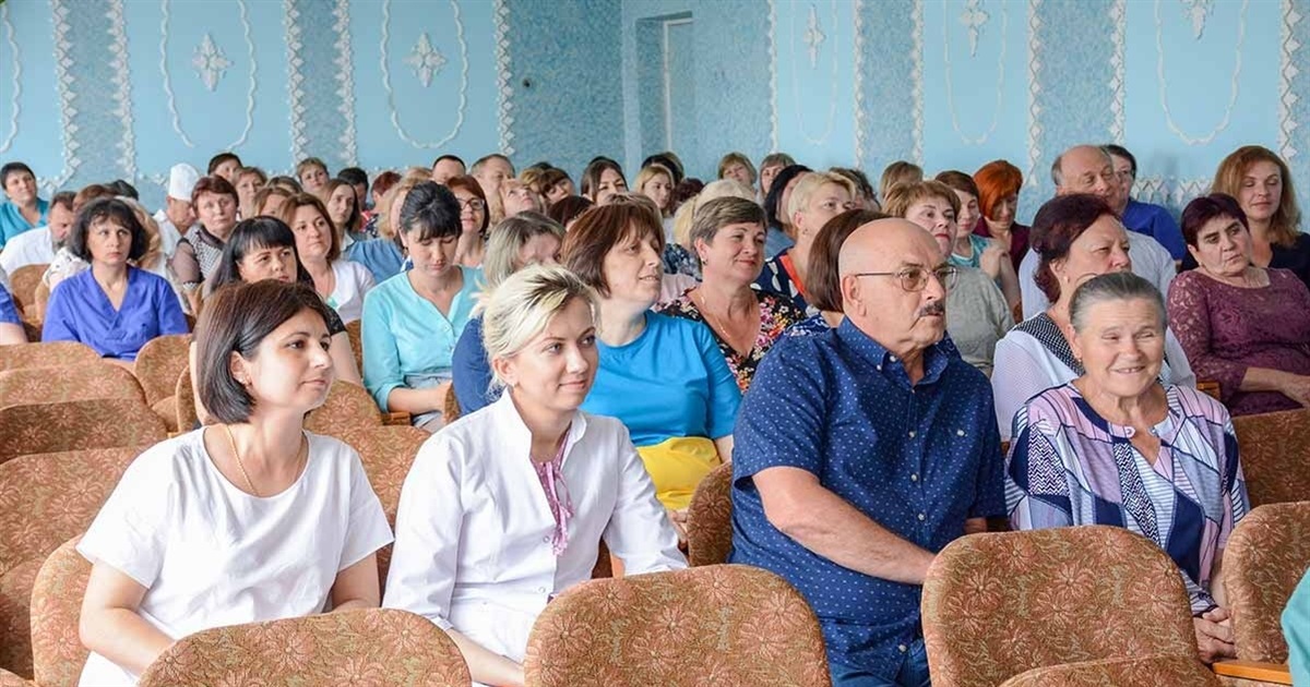 Медичних працівників Кагарличчини привітали із професійним святом