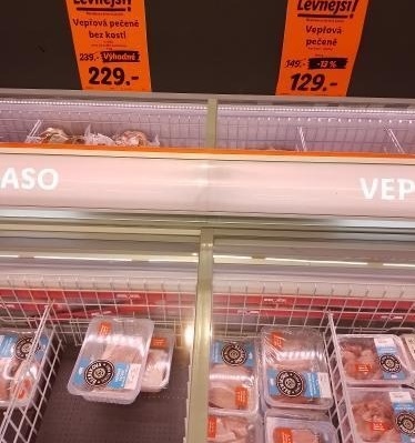 ціни на продукти Чехія