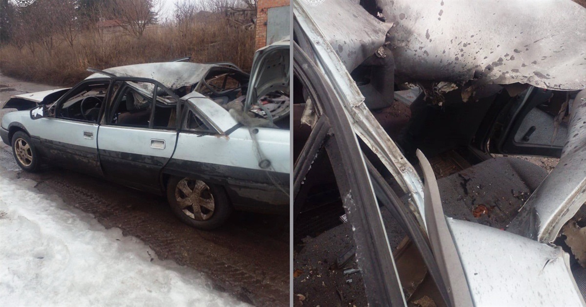 У Ворожбянській громаді російський дрон вдарив по цивільному авто: поранено двох чоловіків