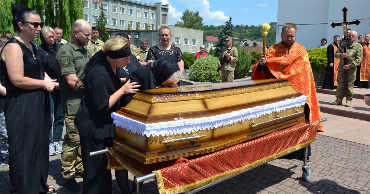 Війна не залишила надії: Чортківщина зустріла Гайванюка Анатолія – «на щиті»