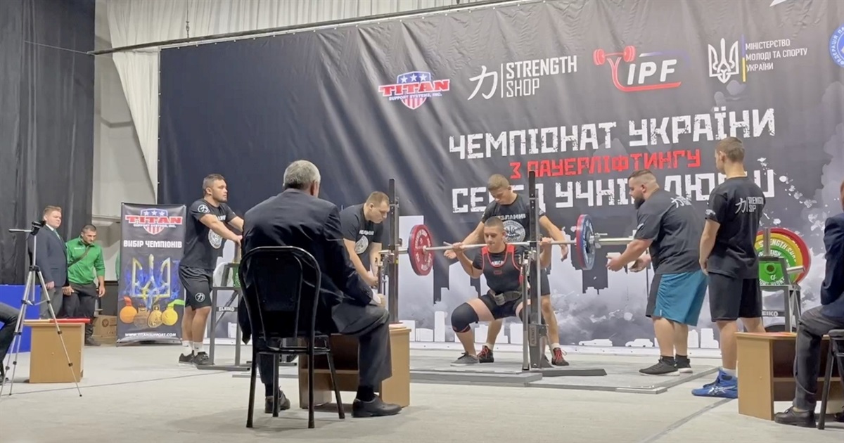 Юний чортків`янин став чемпіоном України з пауерліфтингу