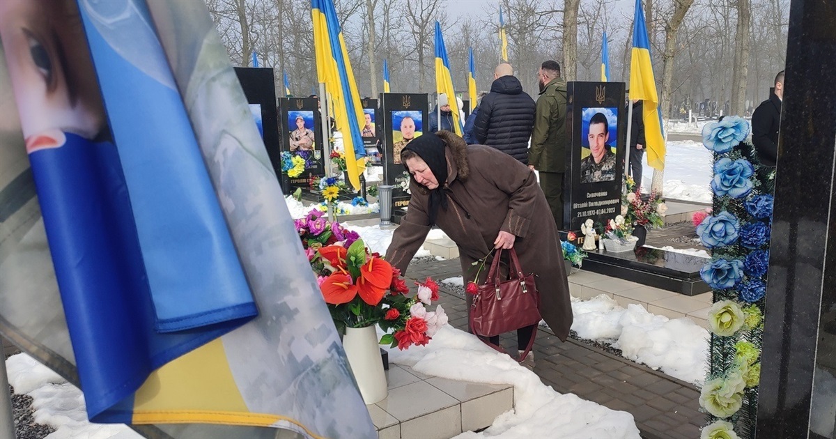 У четверту річницю повномасштабного вторгнення рф в Україну Ізмаїл вшанував пам'ять полеглих воїнів