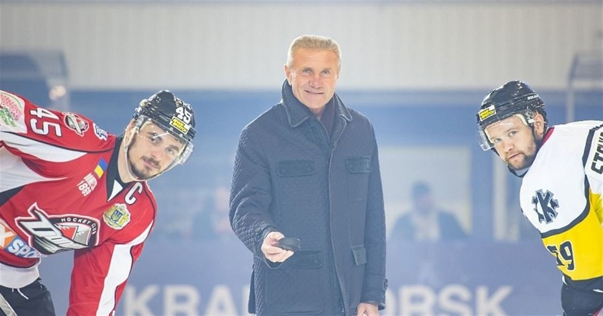 Сергій Бубка відвідав матч у Краматорську. Це сталося після скандалу з Федерацією хокею