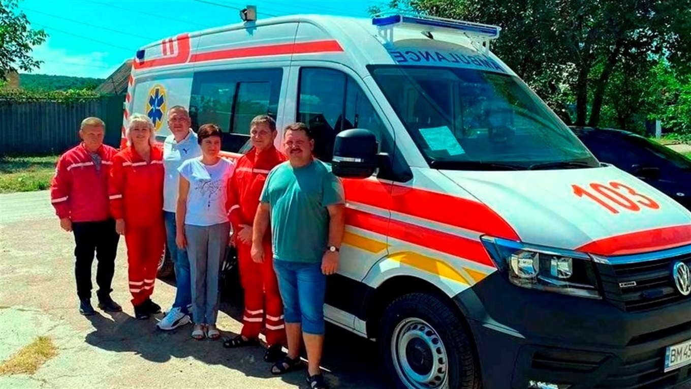 В Улянівці та Ворожбі – нові сучасні автомобілі швидкої допомоги
