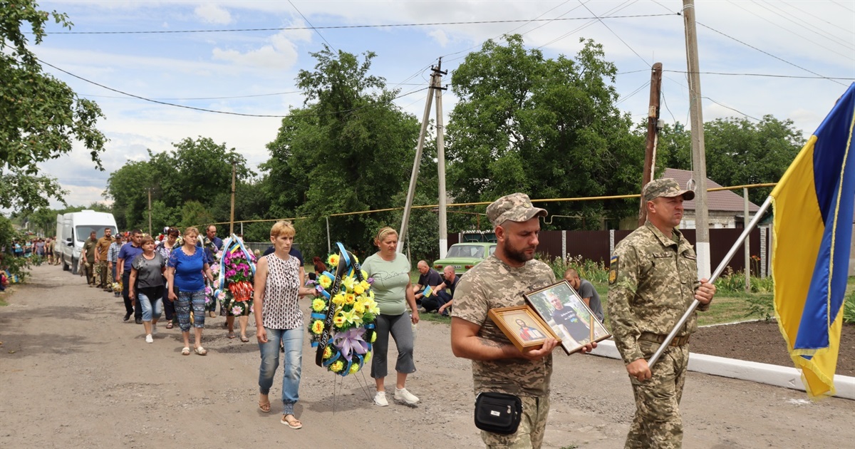 У Богинівці попрощалися із загиблим військовим Корхом Олегом (ВІДЕО)