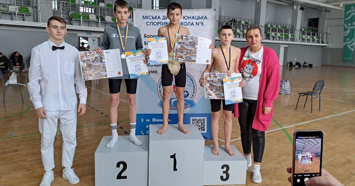 Сумоїсти із Південноукраїнська виступили на всеукраїнському турнірі «Путівка до Хакухо»