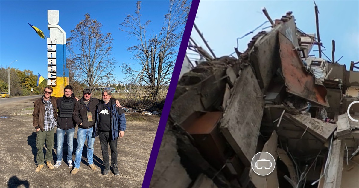 Wer Ukraine документує злочини росії з допомогою VR-технологій. До війни вони вирощували мікрогрін